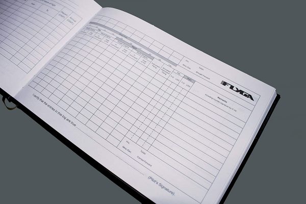 How to fill out a pilot logbook